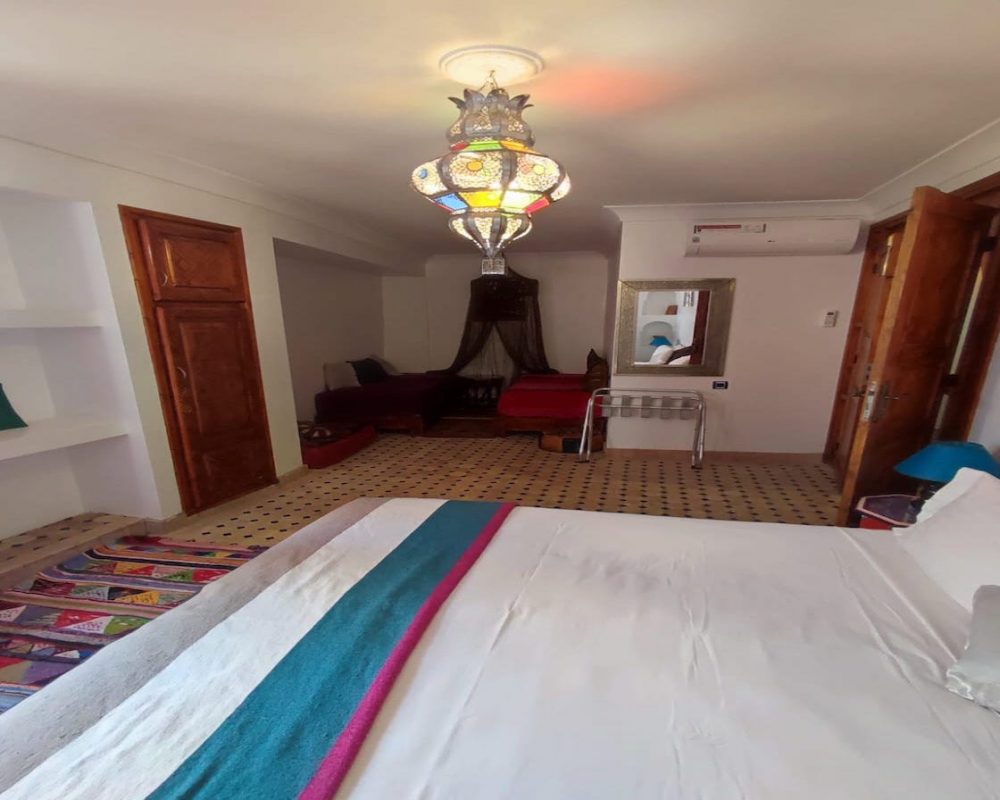 Indigo_chambre lits simples paysage